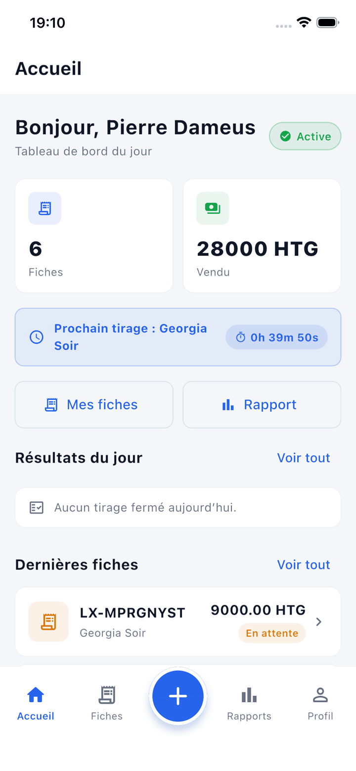 Aplikasyon mobil Lottix